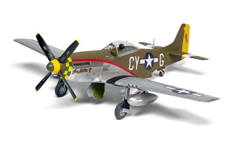 A Airfix 1/48 North American P-51D Mustang priced at $51.25 available from Echelon Hobbies