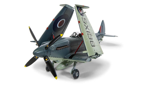 A Airfix 1/48 Supermarine Spitfire F Xvii priced at $66.49 available from Echelon Hobbies