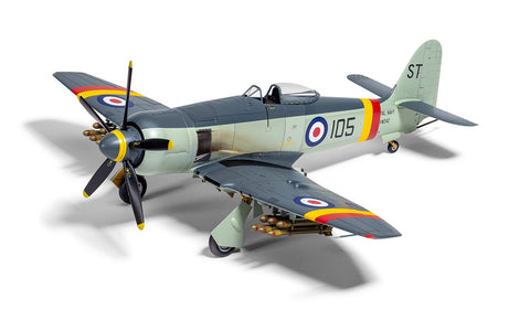 A Airfix 1:48 Hawker Sea Fury Fb.11 priced at $58.99 available from Echelon Hobbies