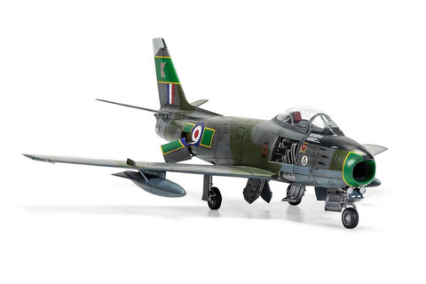 A Airfix 1:48 Canadair Sabre F.4 priced at $69.75 available from Echelon Hobbies