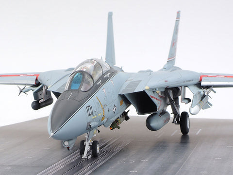 A Tamiya 1/48 F-14A (Late) Launch Set priced at $139.99 available from Echelon Hobbies