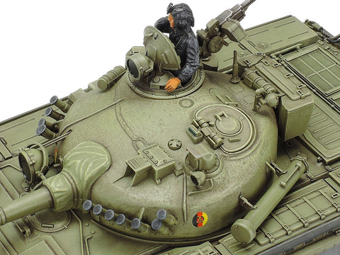 A Tamiya 1/35 Russian Army Tank T72M1 priced at $46.50 available from Echelon Hobbies