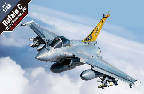 A Academy 1/48 Rafale C "EC 1/7 Provence 2012" priced at $44.99 available from Echelon Hobbies