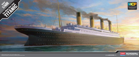 A Academy 1/400 The White Star Liner Titanic priced at $76.49 available from Echelon Hobbies