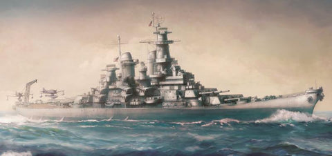 A Academy 1/700 USS Missouri BB-63 Modeler's Edition priced at $49.99 available from Echelon Hobbies