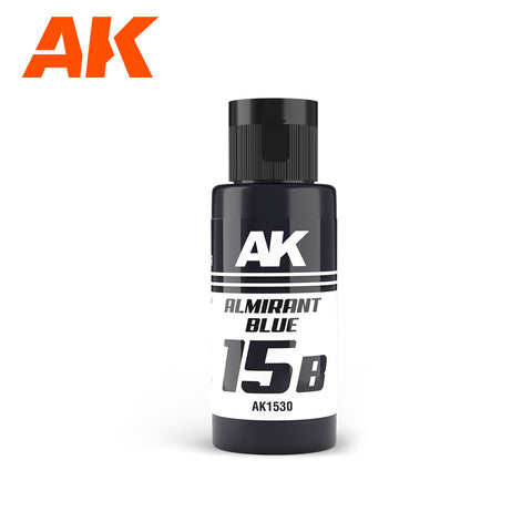 A AK Dual Exo 15B Almirant Blue 60ml priced at $8.99 available from Echelon Hobbies