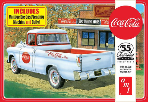 AMT 1/25 1955 Chevy Cameo Pickup (Coca-Cola) Model Kit