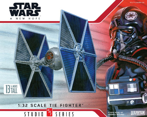 A AMT 1/32 Star Wars: A New Hope TIE Fighter Model Kit priced at $119.99 available from Echelon Hobbies