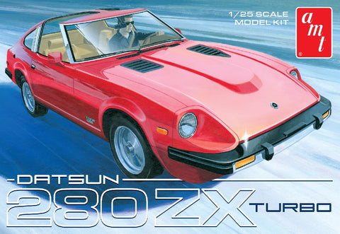 A AMT 1/25 1981 Datsun 280 ZX Turbo Model Kit priced at $43.99 available from Echelon Hobbies