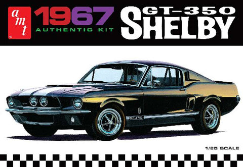 A AMT 1967 GT-350 Shelby Molded in Black1/25 Model Kit priced at $39.99 available from Echelon Hobbies