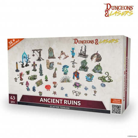 A Dungeons and Lasers Ancient Ruins priced at $64.49 available from Echelon Hobbies