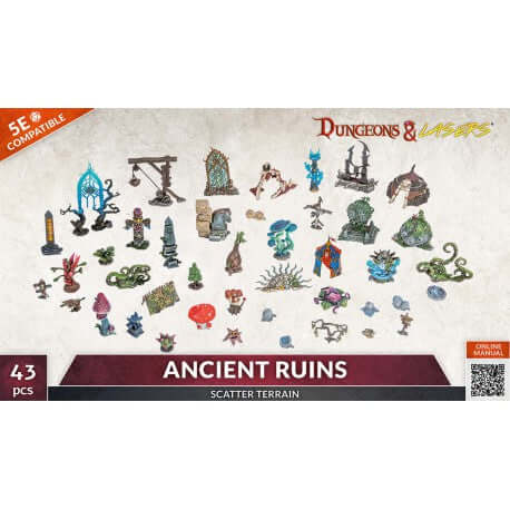 A Dungeons and Lasers Ancient Ruins priced at $64.49 available from Echelon Hobbies