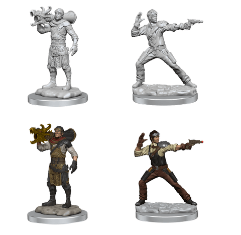 A DND UNPAINTED MINIS WV19 HUMAN ARTIFICER / APPRENTIC priced at $7.99 available from Echelon Hobbies