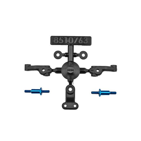 Team Associated RC28R Steering Block and Servo Horn Set