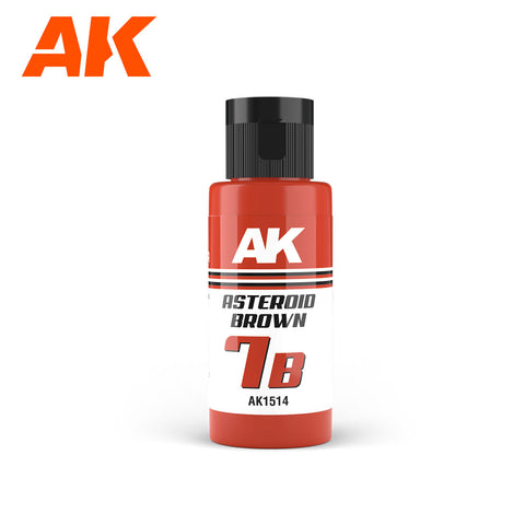 A AK Dual Exo 7B Asteroid Brown 60ml priced at $8.99 available from Echelon Hobbies