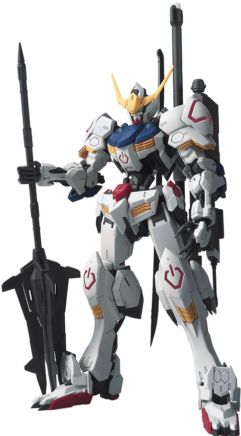 A Bandai Spirits MG 1/100 Gundam Barbatos 'Gundam IBO' priced at $74.25 available from Echelon Hobbies