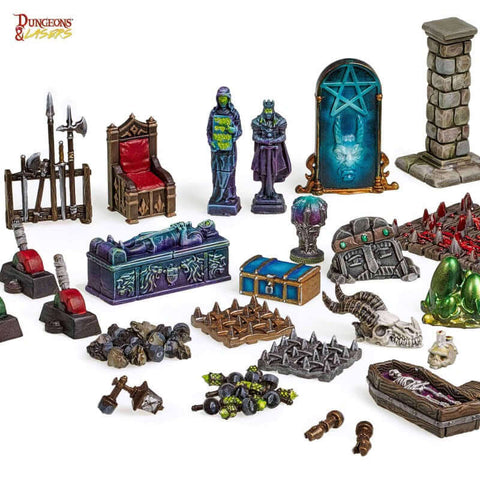 A Dungeons and Lasers: Fantasy Customization Bits priced at $37.99 available from Echelon Hobbies