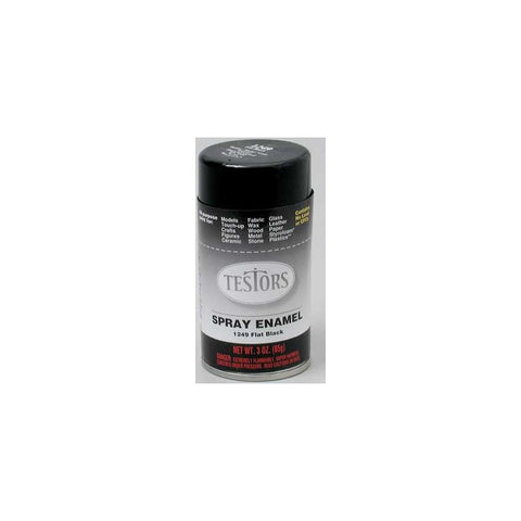 Testors Black Flat Spray Paint