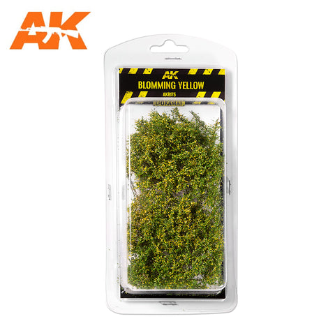 A AK Interactive Blomming Yellow Shrubberies 1/35 / 75mm / 90mm priced at $21.99 available from Echelon Hobbies