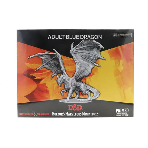 A D&D NOLZUR'S MARVELOUS MINIATURES: ADULT BLUE DRAGON priced at $119.75 available from Echelon Hobbies