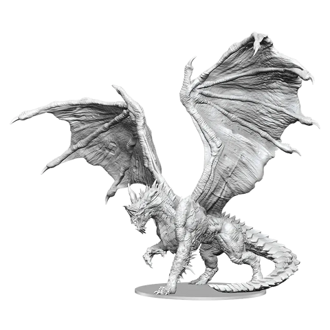 A D&D NOLZUR'S MARVELOUS MINIATURES: ADULT BLUE DRAGON priced at $119.75 available from Echelon Hobbies