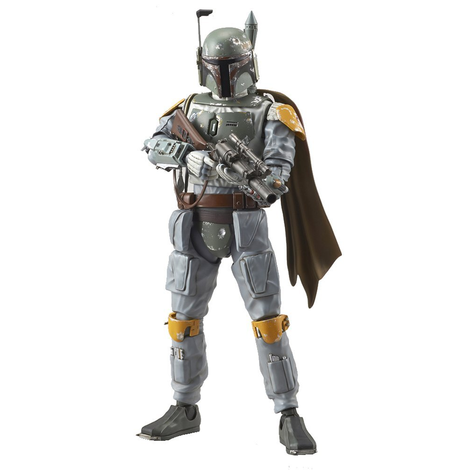 A Bandai Star Wars Character Line 1/12 Boba Fett Model Kit priced at $47.99 available from Echelon Hobbies