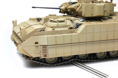 A Meng 1/35 U.S. Infantry Fighting Vehicle M2A3 Bradley w/BUSK III priced at $107.49 available from Echelon Hobbies