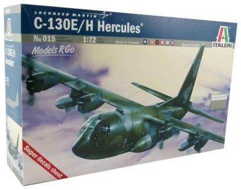 A Italeri 1/72 C-130 E/H Hercules priced at $75.99 available from Echelon Hobbies