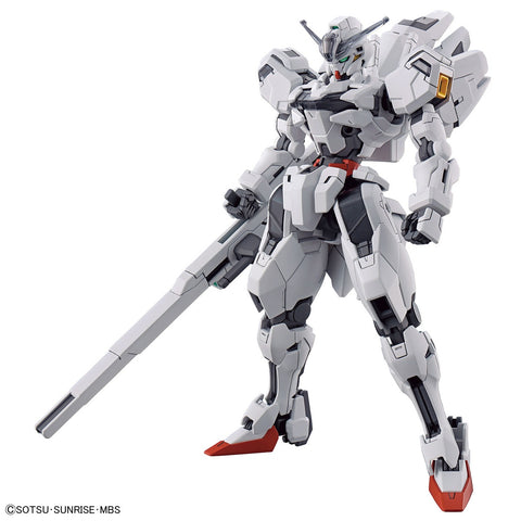 A Bandai HG #26 1/144 Gundam Calibarn "Gundam: The Witch from Mercury" priced at $29.75 available from Echelon Hobbies