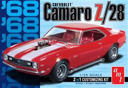 A AMT 1/25 1968 Chevy Camaro Z/28 priced at $38.50 available from Echelon Hobbies