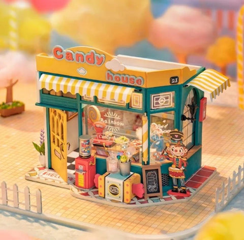 A Rainbow Candy House priced at $49.50 available from Echelon Hobbies