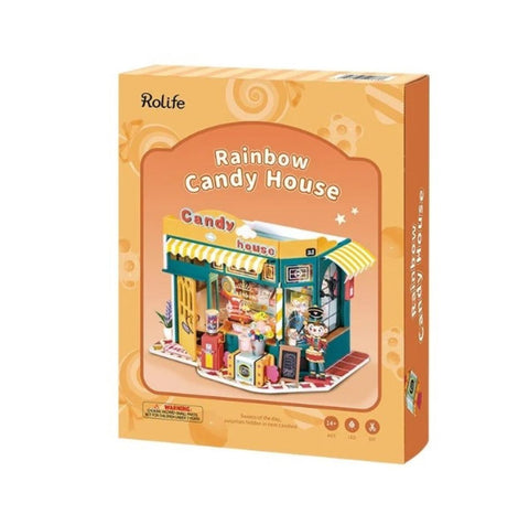 A Rainbow Candy House priced at $49.50 available from Echelon Hobbies