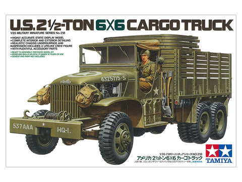 Tamiya 1/35 Us 2.5-Ton 6X6 Cargo Truck
