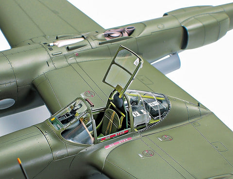 A Tamiya 1/48 P-38 F/G Lightning priced at $94.99 available from Echelon Hobbies