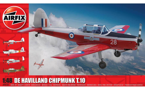 A Airfix De Havilland Chipmunk T.10 priced at $47.25 available from Echelon Hobbies