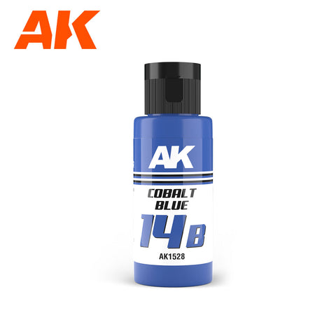 A AK Dual Exo 14B Cobalt Blue 60ml priced at $8.99 available from Echelon Hobbies