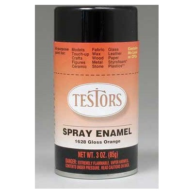 Testors Comp Orange Gloss Spray Paint