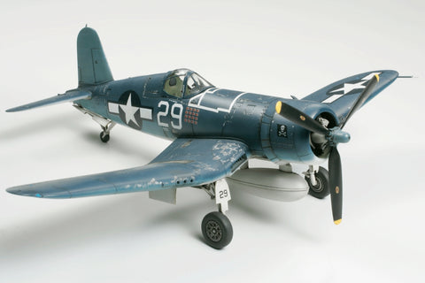 A Tamiya 1/72 Vought F4U-1A Corsair priced at $29.99 available from Echelon Hobbies