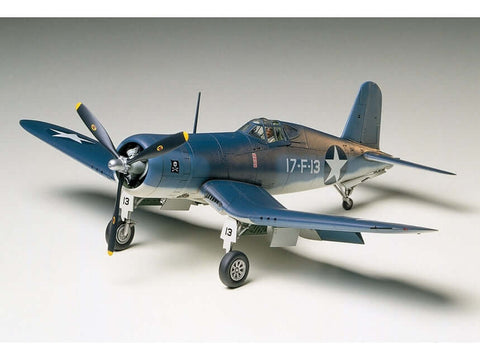 A Tamiya 1/48 Chance Vought F4U-1/2 Bird Cage Corsair priced at $33.99 available from Echelon Hobbies