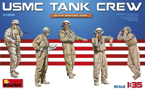 A MiniArt 1/35 USMC Tank Crew priced at $22.99 available from Echelon Hobbies