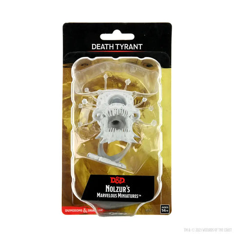 A D&D NOLZUR'S MARVELOUS MINIATURES: DEATH TYRANT priced at $13.99 available from Echelon Hobbies