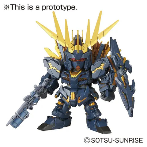 Bandai SD EX-Standard #015 Unicorn Gundam 02 Banshee Norn (Destroy Mode)