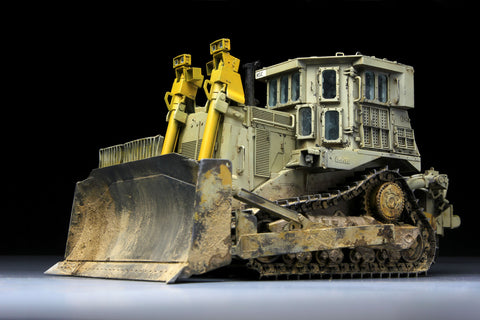 A Meng 1/35 D9R Armored Bulldozer priced at $102.75 available from Echelon Hobbies