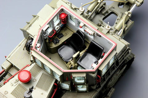 A Meng 1/35 D9R Armored Bulldozer priced at $102.75 available from Echelon Hobbies