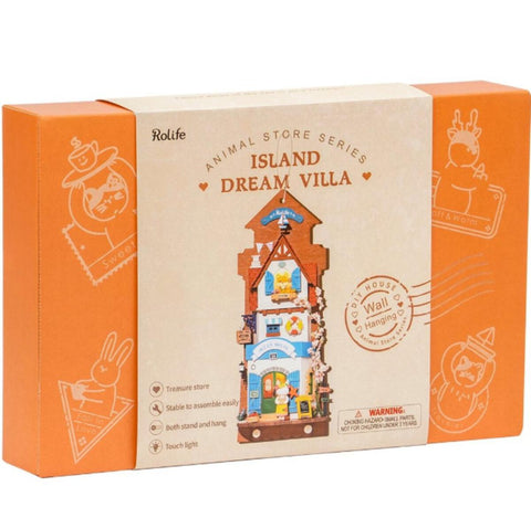 A Wall Deco Island Dream Villa priced at $44.99 available from Echelon Hobbies