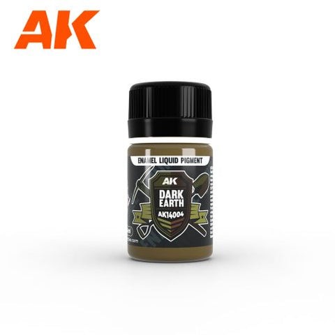 A Ak Enamel Liquid Pigments Earth Set priced at $22.99 available from Echelon Hobbies