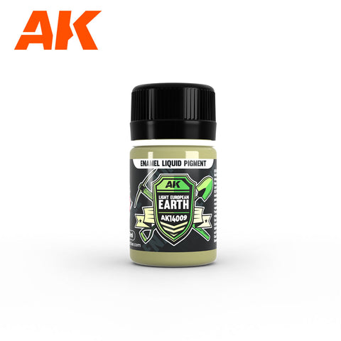 A Ak Enamel Liquid Pigments Earth Set priced at $22.99 available from Echelon Hobbies