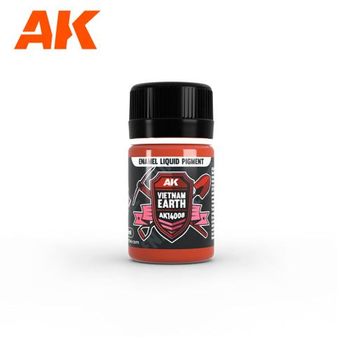 A Ak Enamel Liquid Pigments Earth Set priced at $22.99 available from Echelon Hobbies