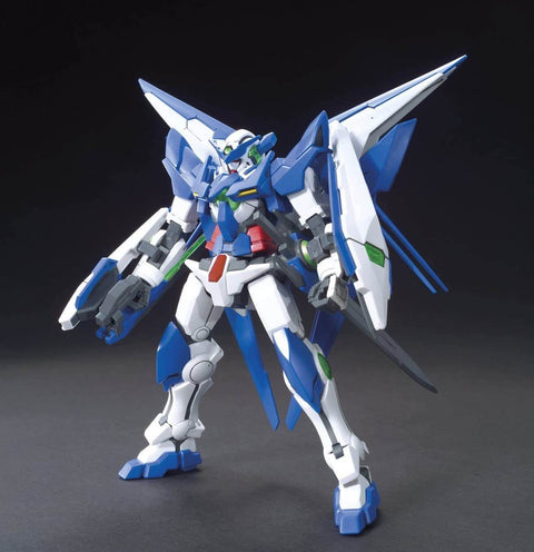 A Bandai HGBF #16 1/144 Gundam Amazing Exia 'Gundam Build Fighters' priced at $33.75 available from Echelon Hobbies