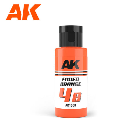 A AK Dual Exo 4B Faded Orange 60ml priced at $8.99 available from Echelon Hobbies